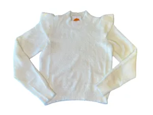 Abigail Ruffle Trim Sweater