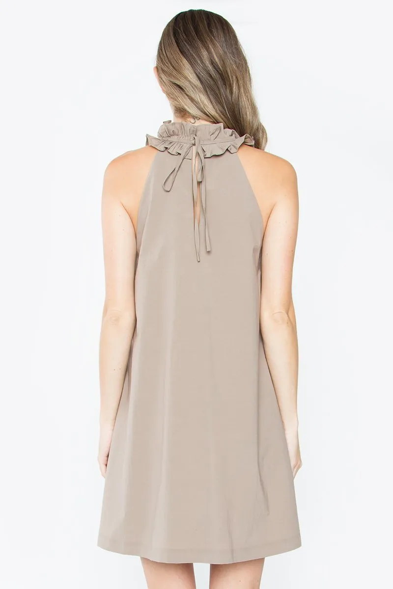 Alitza Ruffle Shift Dress