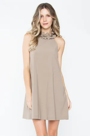 Alitza Ruffle Shift Dress