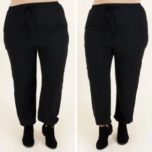 Business As Usual Pants, Black