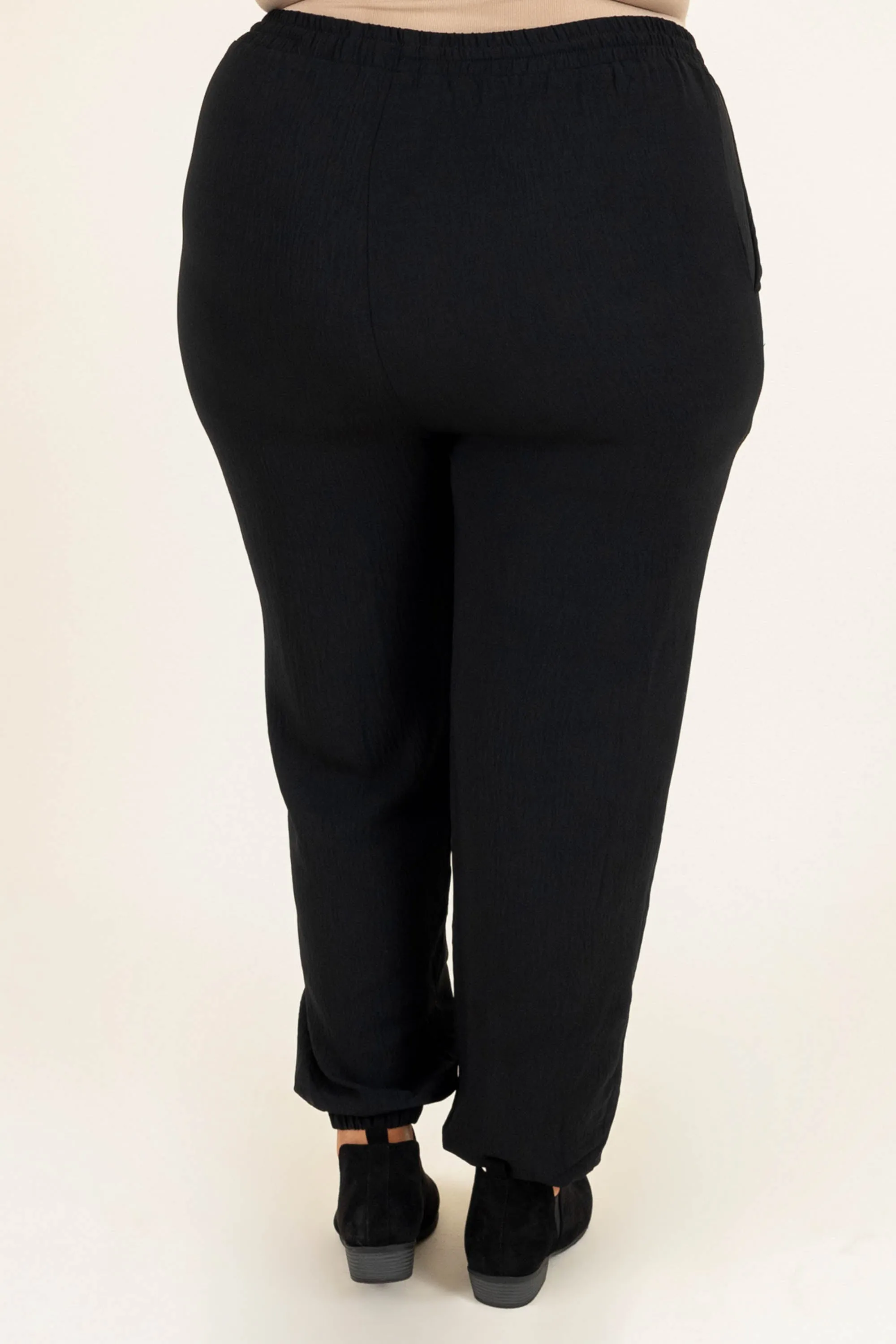 Business As Usual Pants, Black