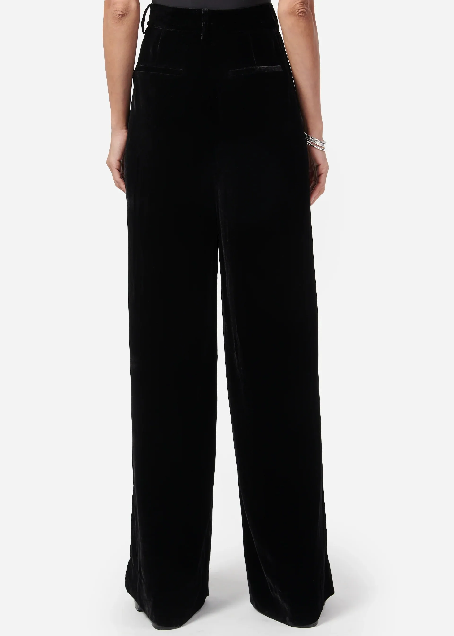 Cami Nyc Rylie Velvet Pant Black