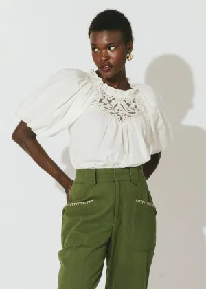 Cleobella Baylor Blouse - Ivory