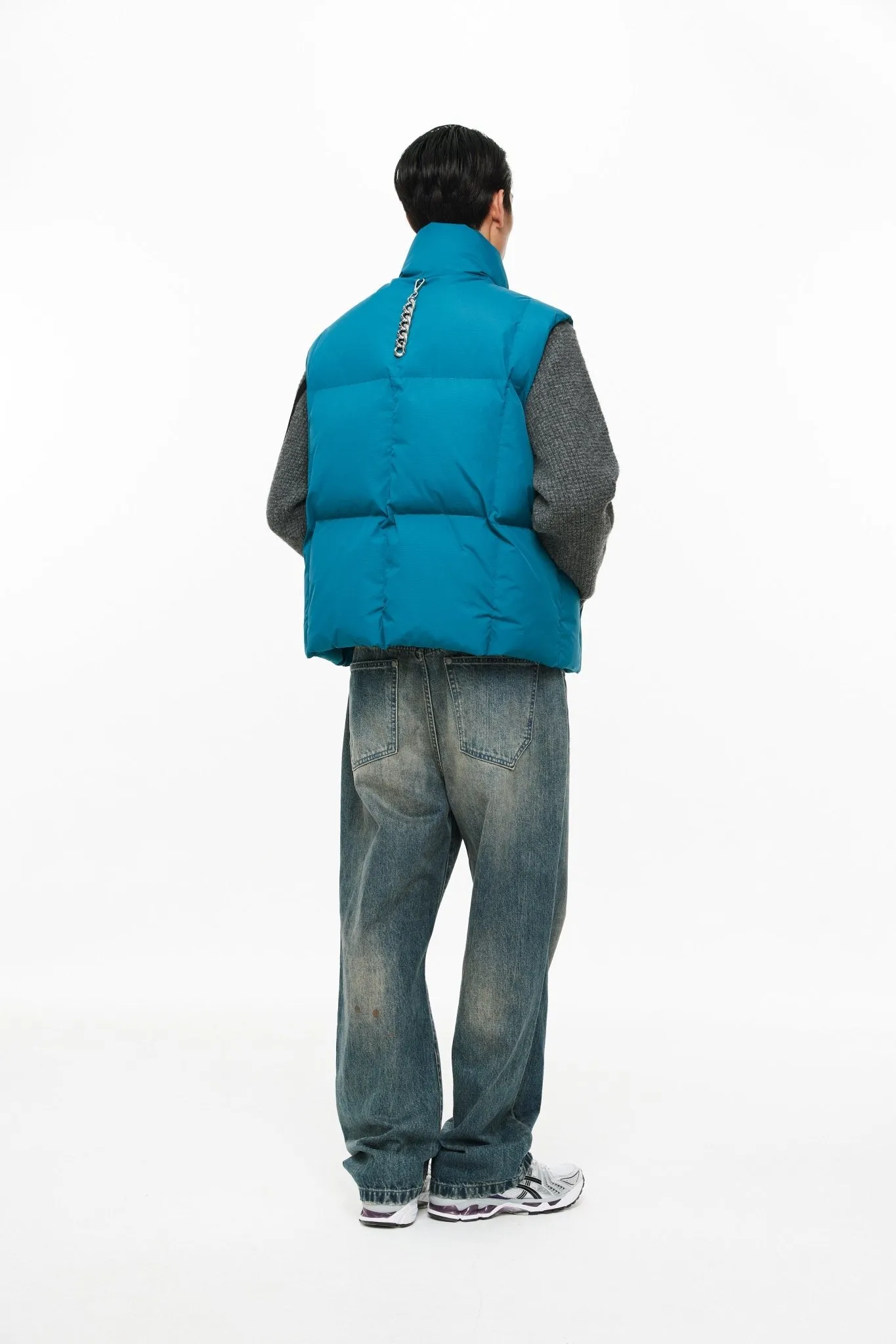 Copper Green Square Velcro Cotton Vest