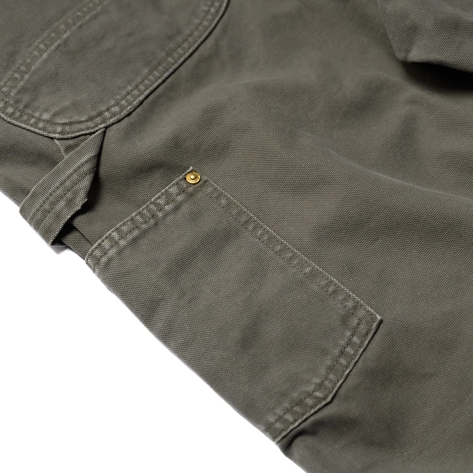 Dad's Fit Painter Pants - Army Green