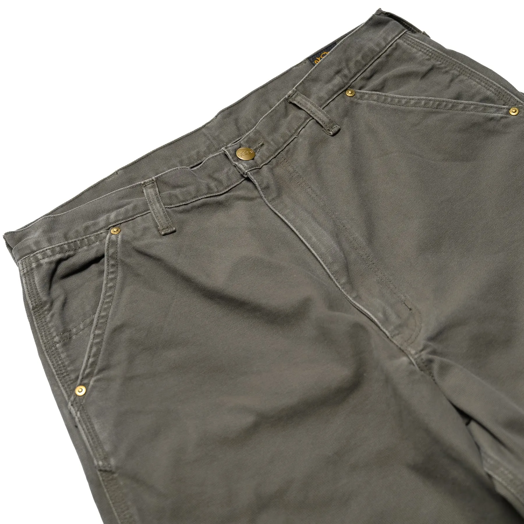 Dad's Fit Painter Pants - Army Green