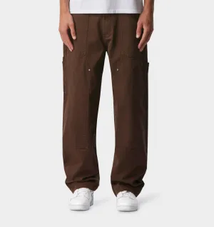 Double Knee Workers Pant - Fossil Brown