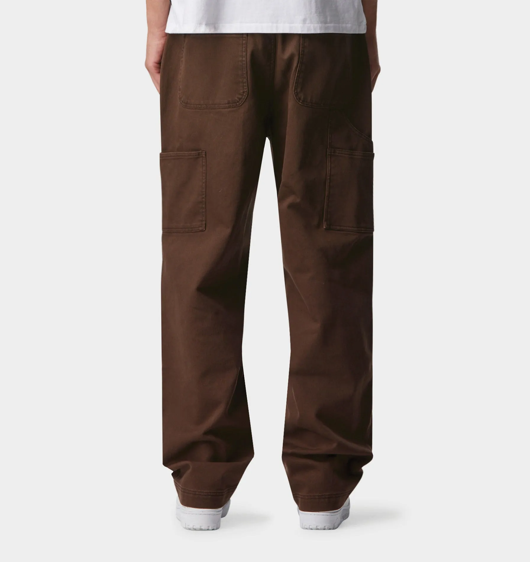 Double Knee Workers Pant - Fossil Brown