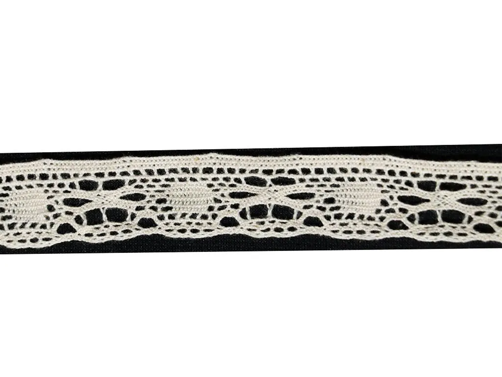 Dyeable Greige Design 1091 Cotton Laces