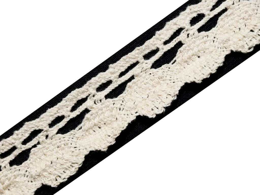 Dyeable Greige Design 1192 Cotton Laces