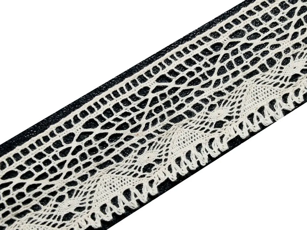 Dyeable Greige Design 883 Cotton Laces