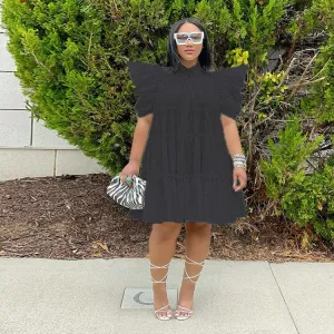 Elegant Butter Fly  Party Dress