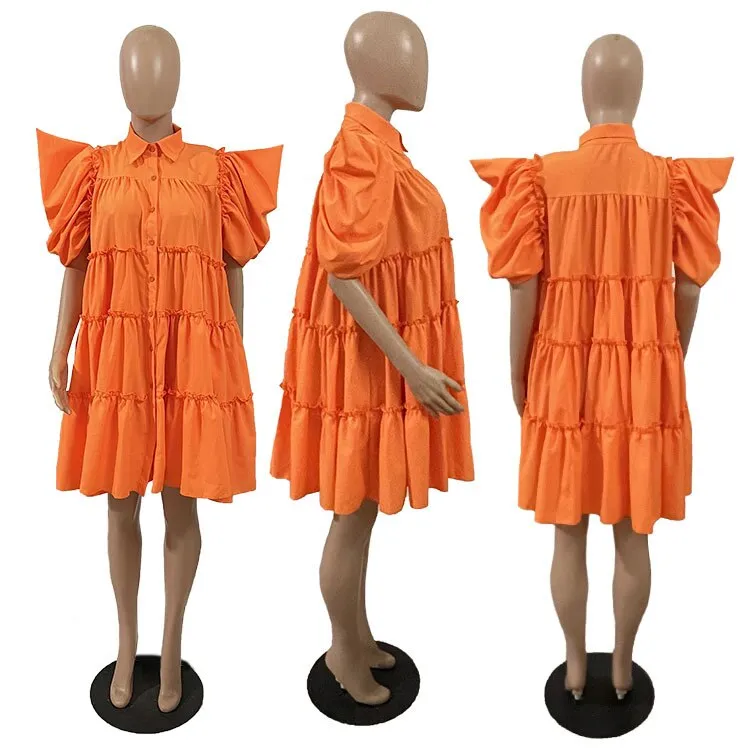 Elegant Butter Fly  Party Dress