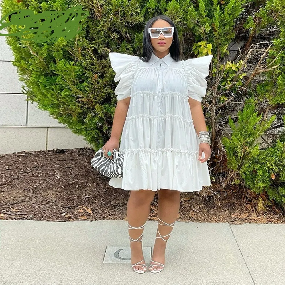 Elegant Butter Fly  Party Dress
