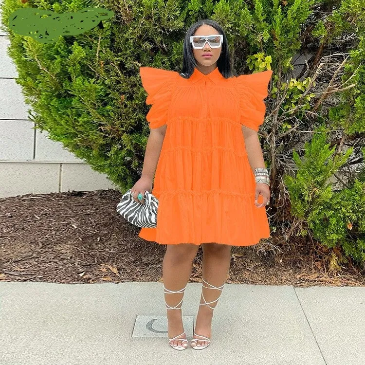 Elegant Butter Fly  Party Dress