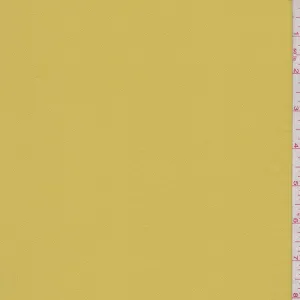 Golden Canary Polyester Crepe Fabric