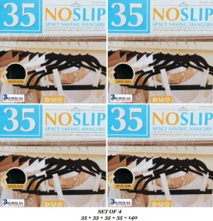 Home & Loft Space Saving Soft Velvet Non-Slip Suit Clothes Hangers (140 Pack)