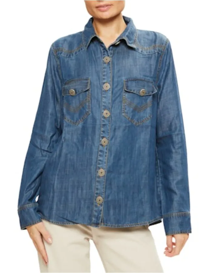 Juniper Button Down Top