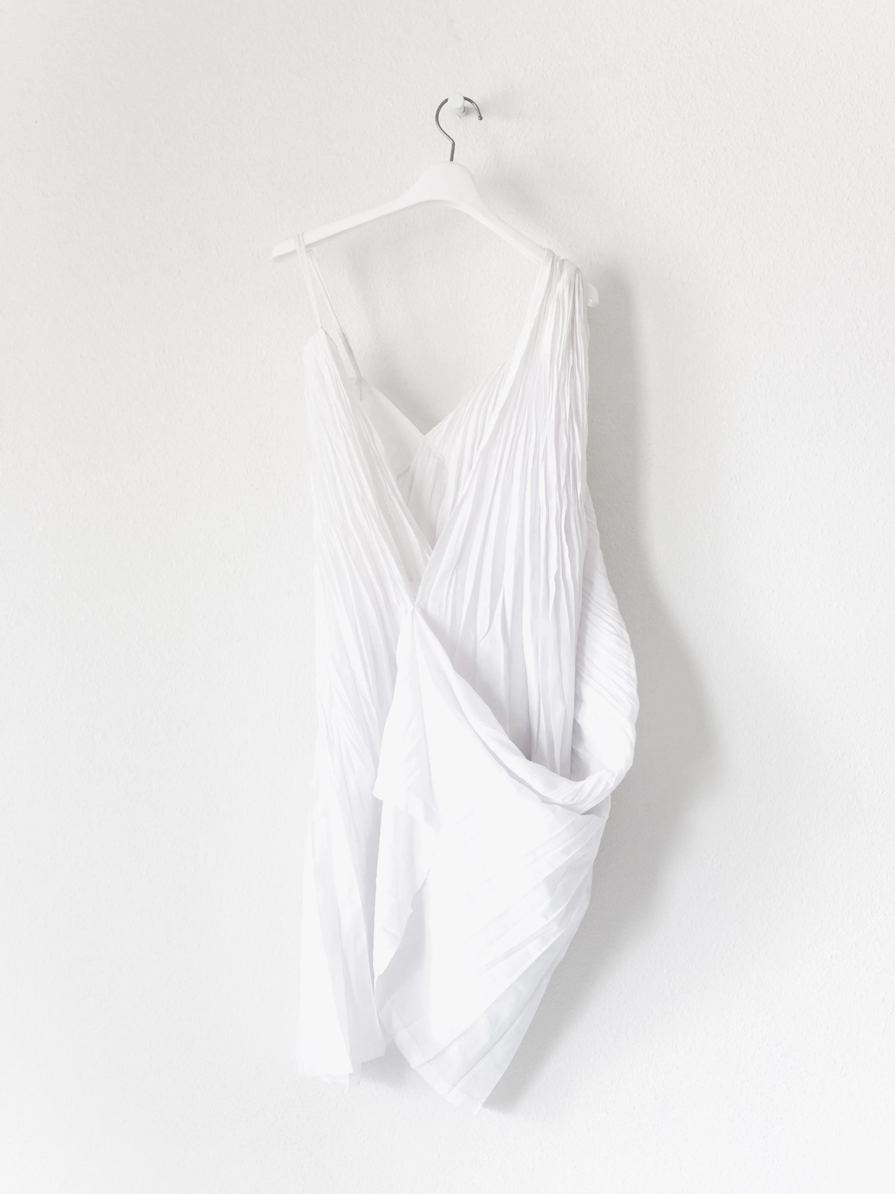 Junya Watanabe SS08 Pleated Asymmetric Dress