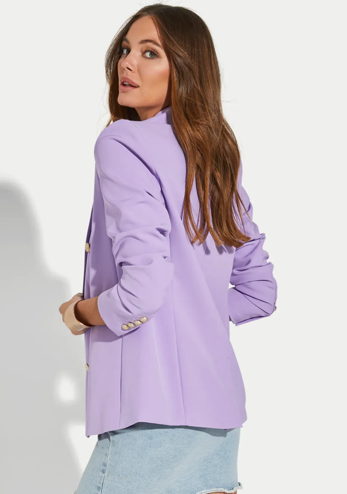 Leighton Blazer - Lavender