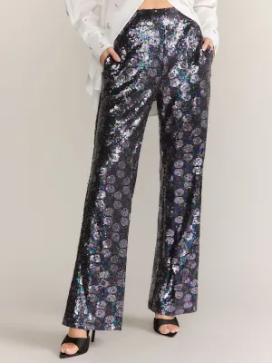 Lena Iridescent Sequin Pants - Brands We Love