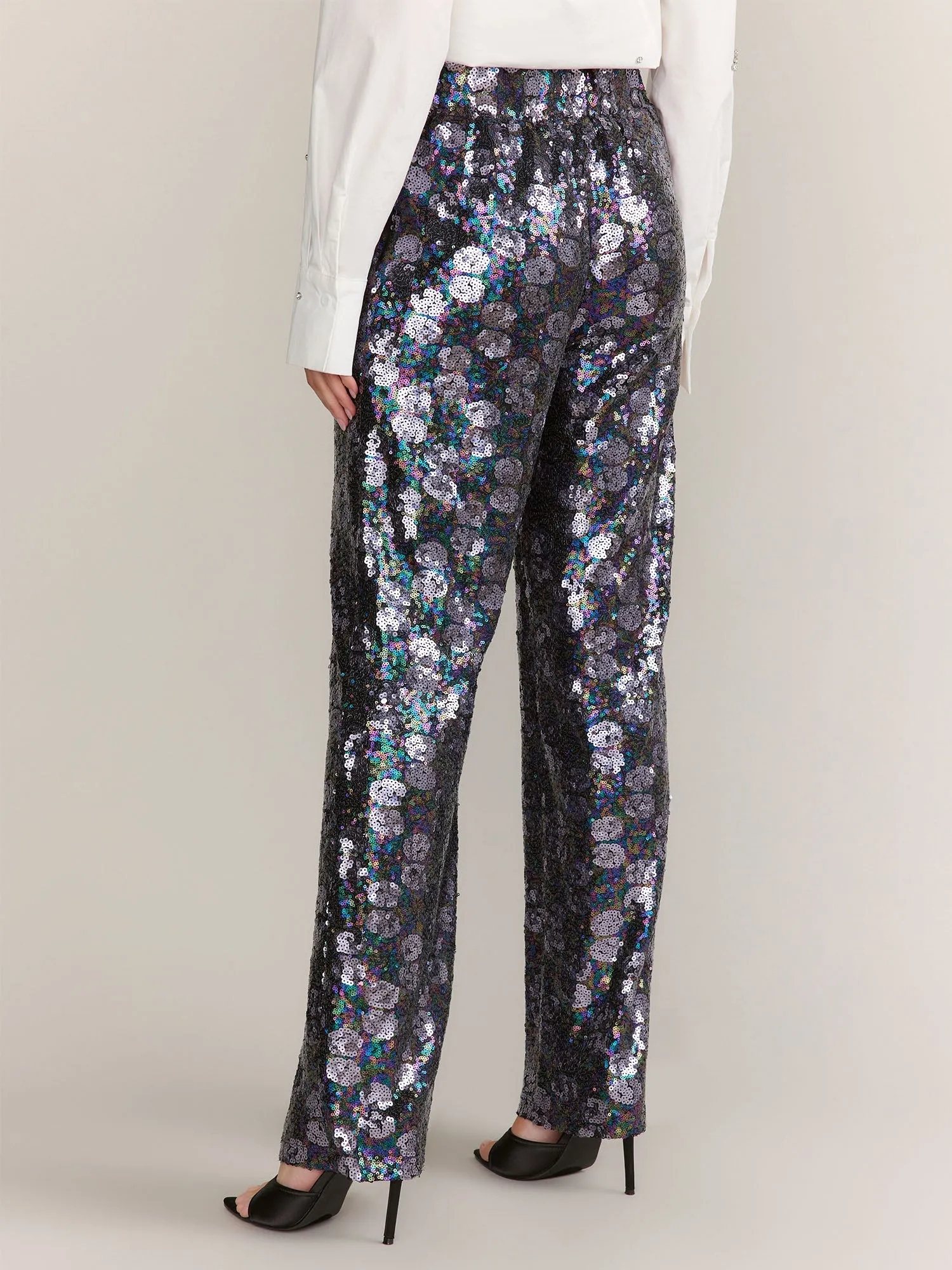 Lena Iridescent Sequin Pants - Brands We Love