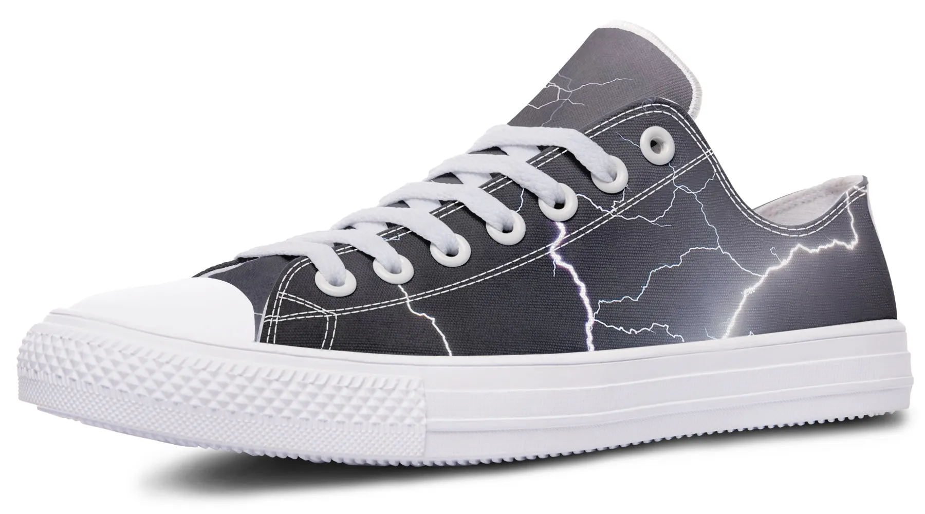 Lightning Crashes Low Tops