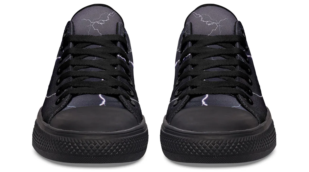 Lightning Crashes Low Tops