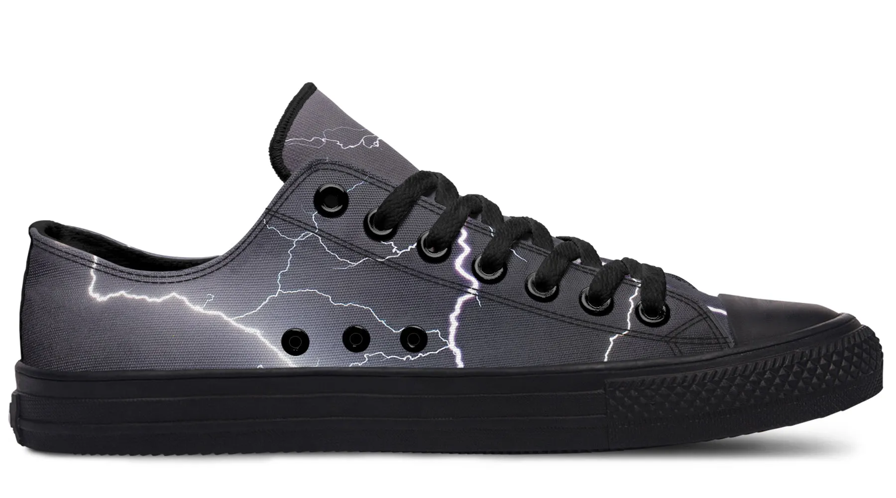Lightning Crashes Low Tops