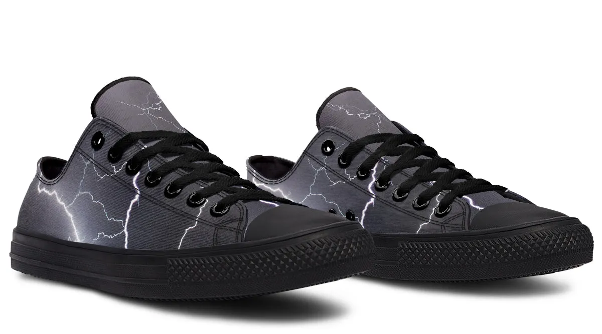 Lightning Crashes Low Tops