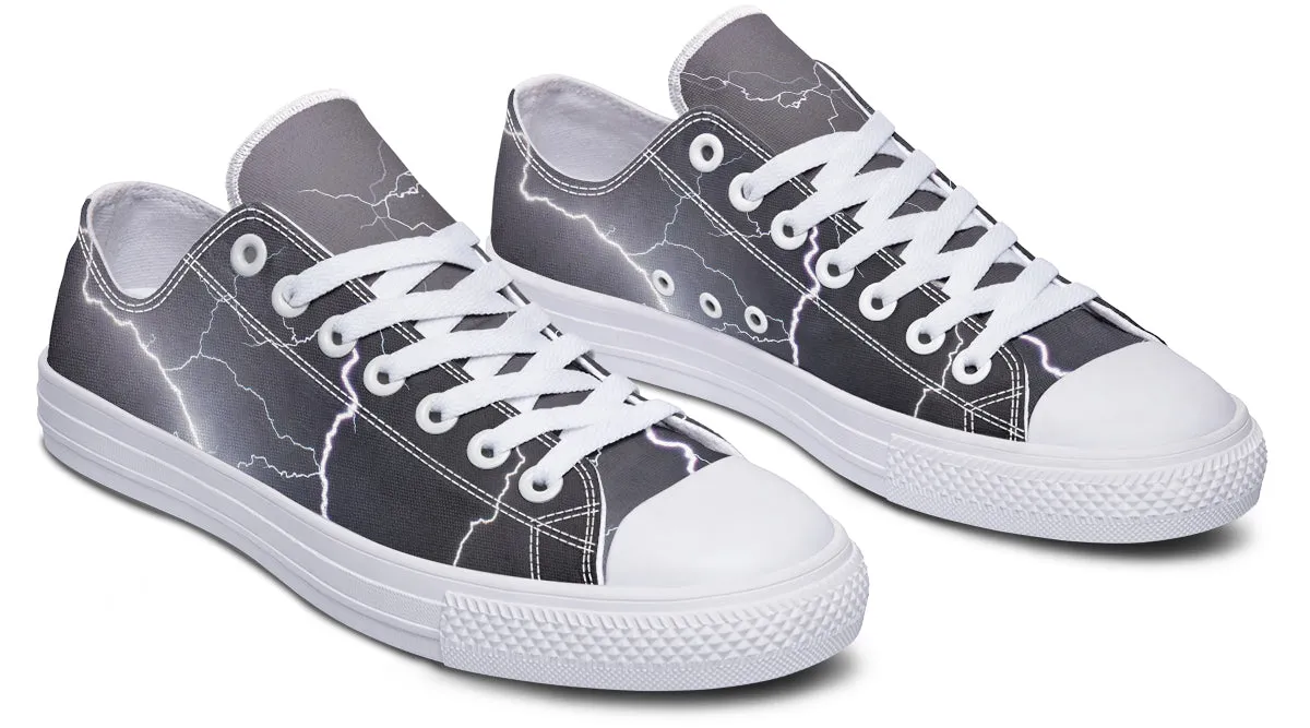 Lightning Crashes Low Tops