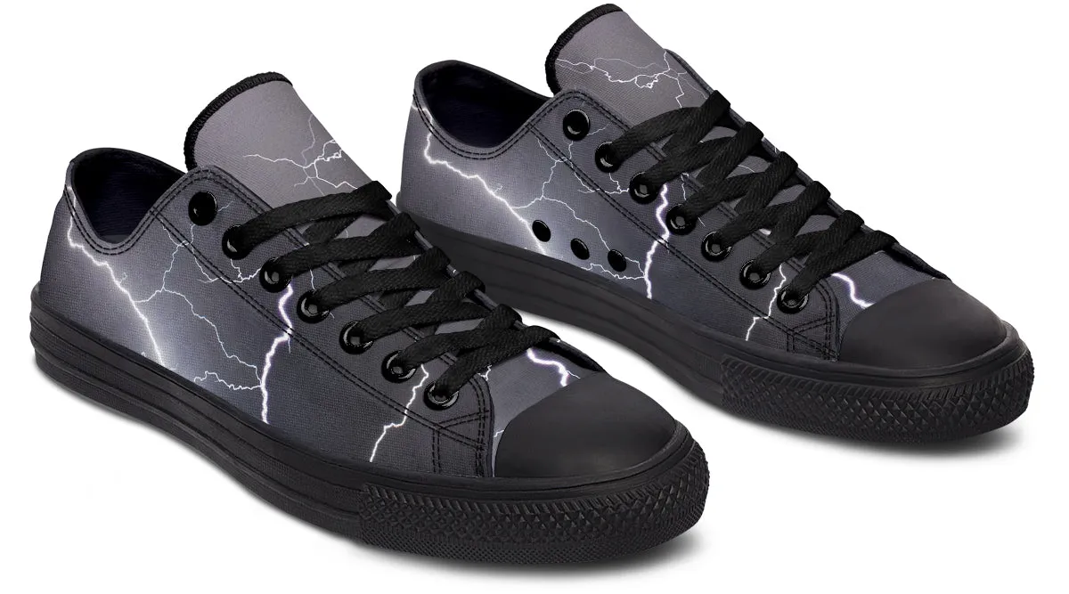 Lightning Crashes Low Tops