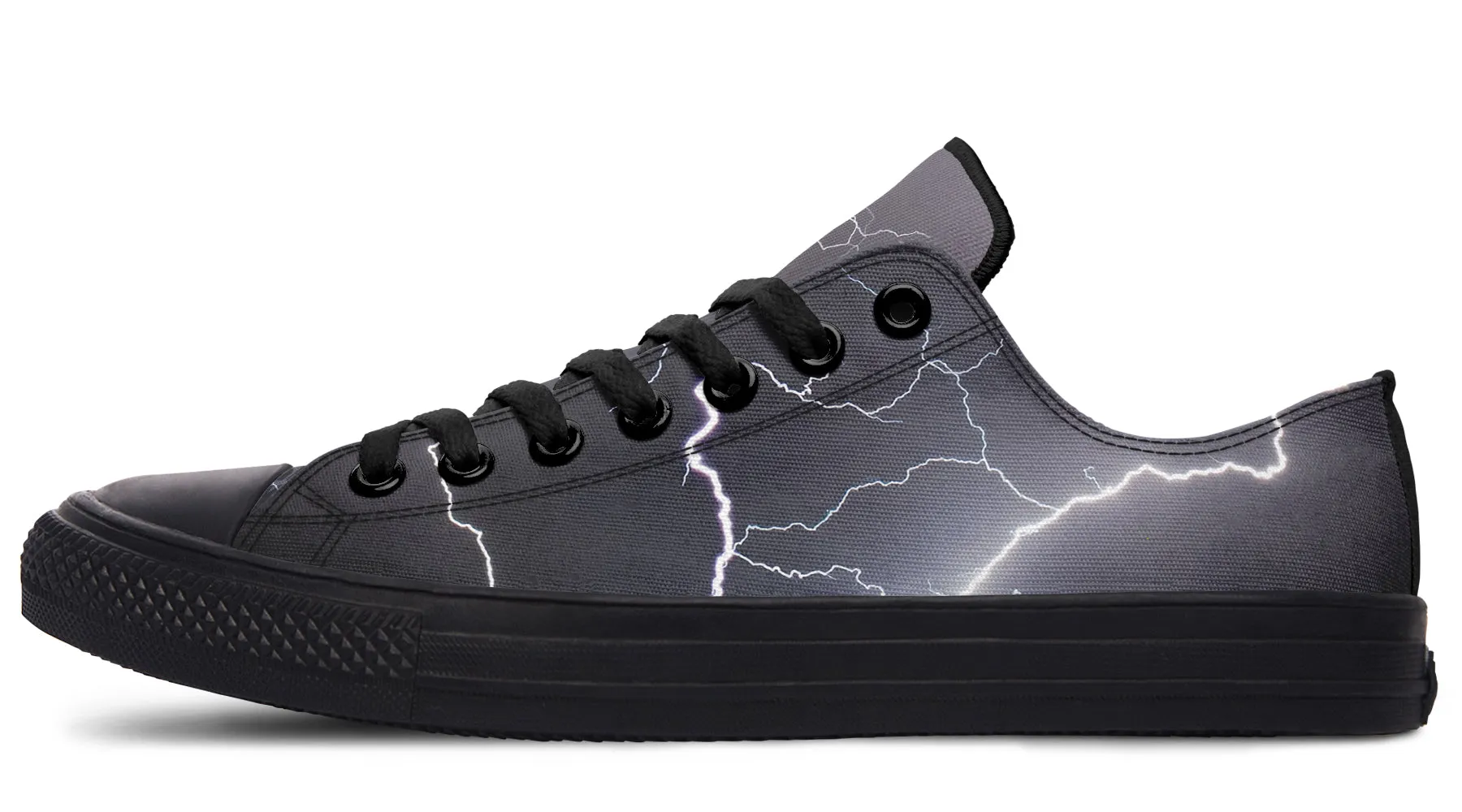 Lightning Crashes Low Tops