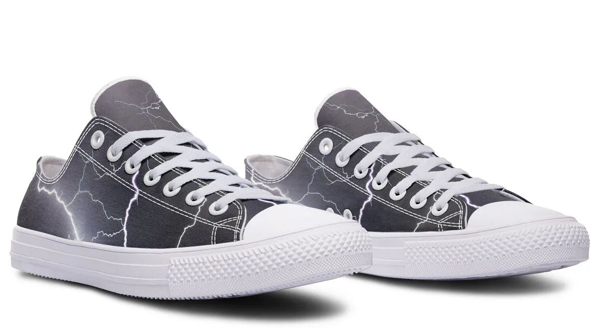 Lightning Crashes Low Tops