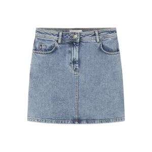 Marsha Denim Skirt - Light Clean Denim