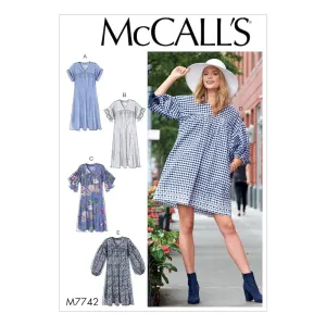 McCall's Pattern M7742 Misses' Dresses
