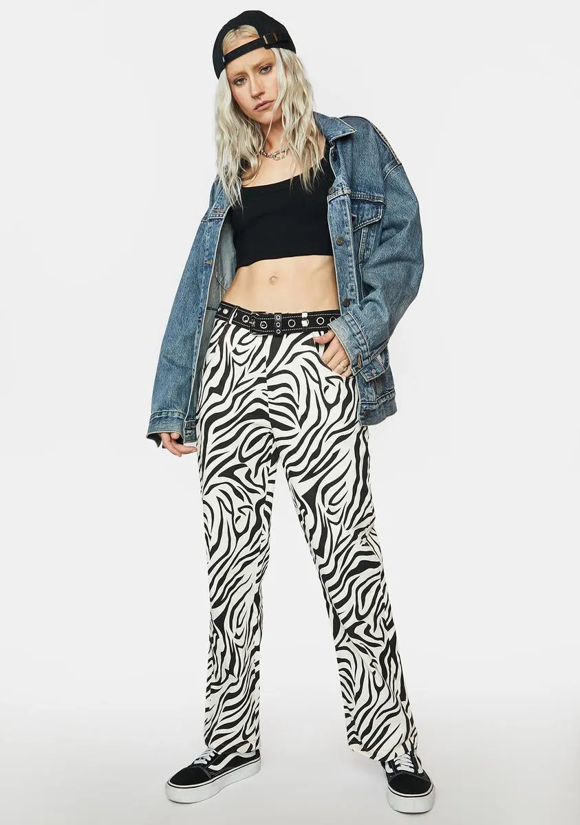 Molly's Trip Zebra Pants