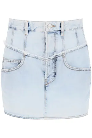 NARJIS DENIM MINI SKIRT