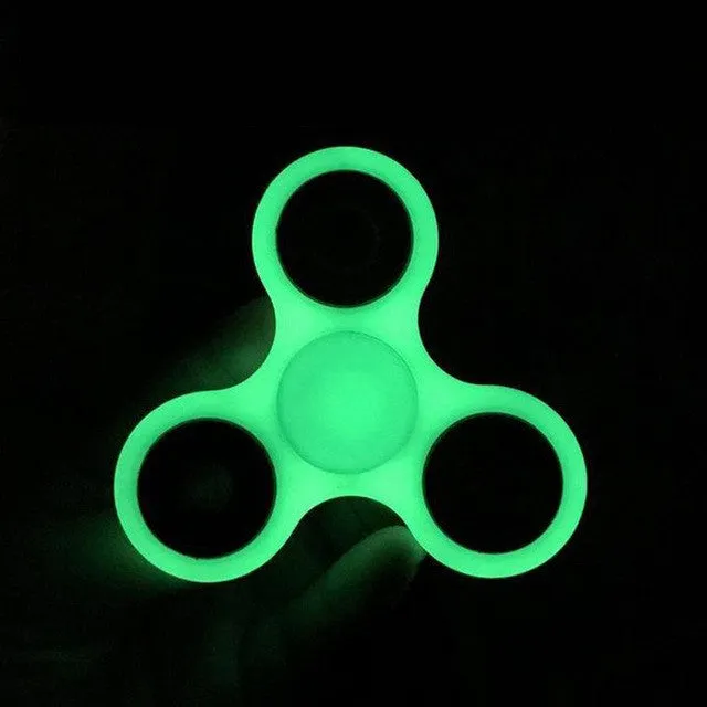 Plastic EDC Fidgets Hand Spinner For Autism and ADHD Children Adults Focus Keep Hands Busy High Quality Tri-Spinner Fidget Toy