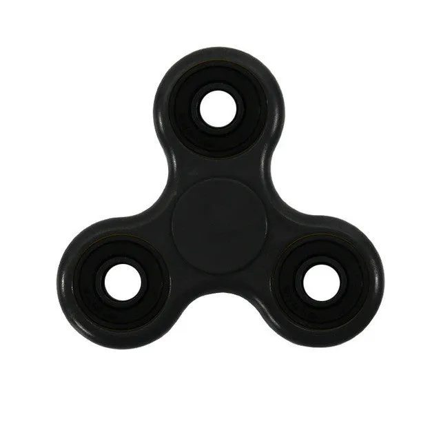 Plastic EDC Fidgets Hand Spinner For Autism and ADHD Children Adults Focus Keep Hands Busy High Quality Tri-Spinner Fidget Toy