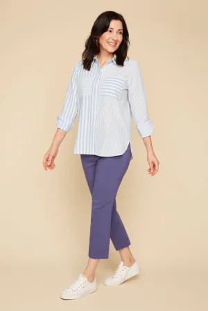 Renuar Stripe Button Down Shirt