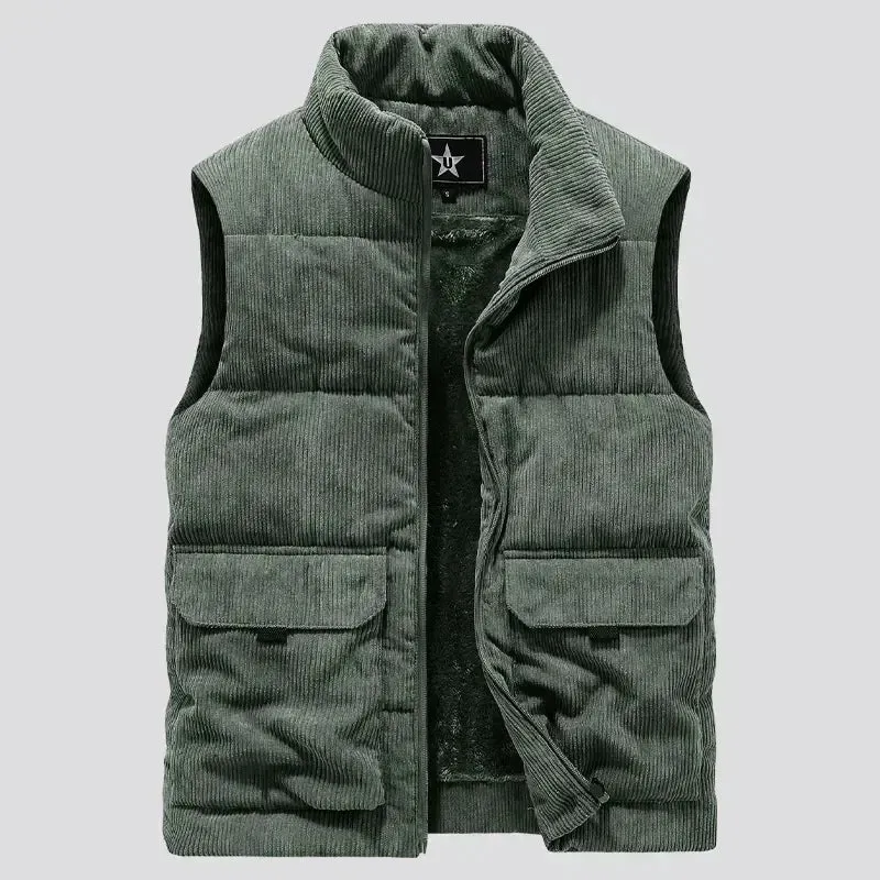 Ribbed Corduroy Vest