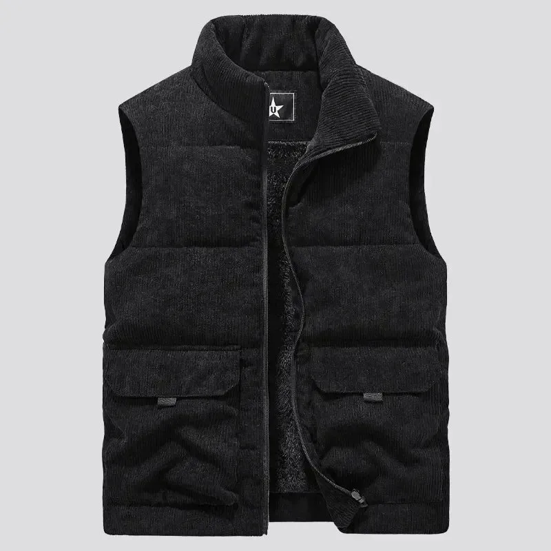 Ribbed Corduroy Vest