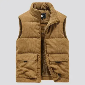 Ribbed Corduroy Vest