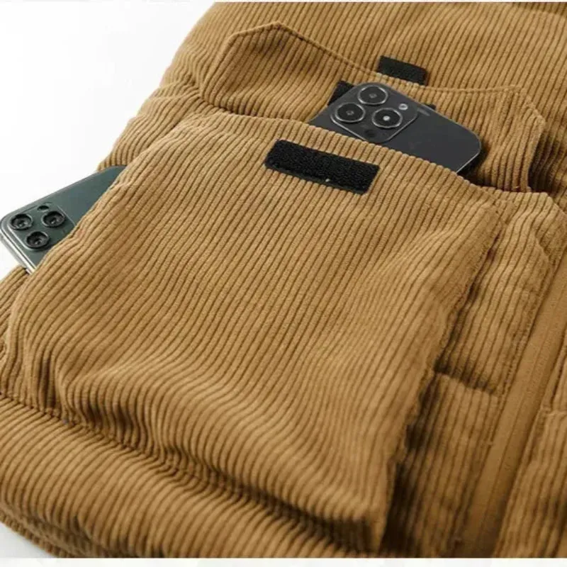 Ribbed Corduroy Vest