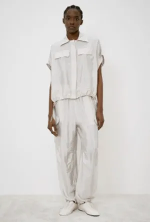 Short Sleeve Button Down Top