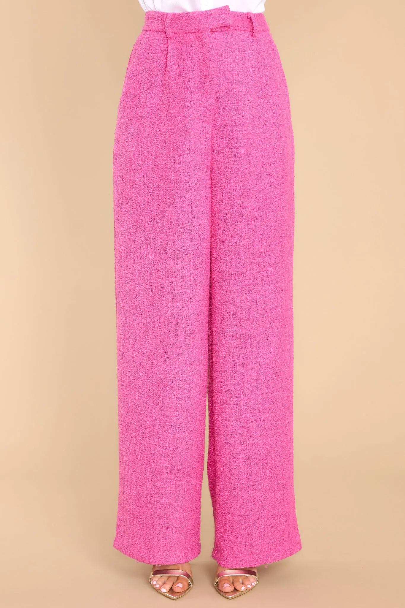 Showcasing My Talents Fuchsia Pants