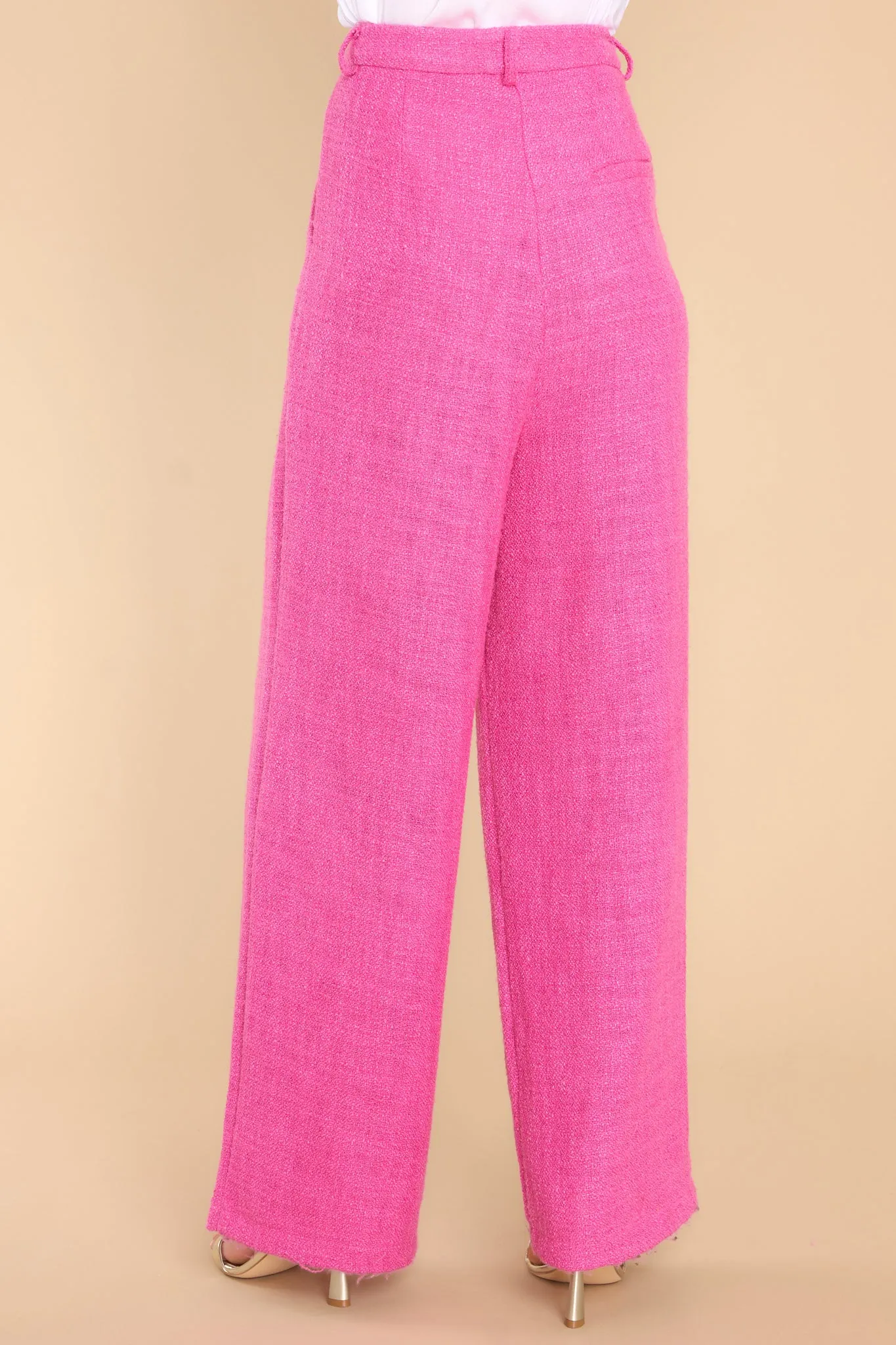 Showcasing My Talents Fuchsia Pants