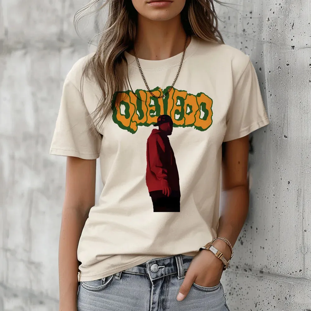 Trendy Women's Summer Cartoon Tee - Casual Streetwear with Fun Print for All Seasons