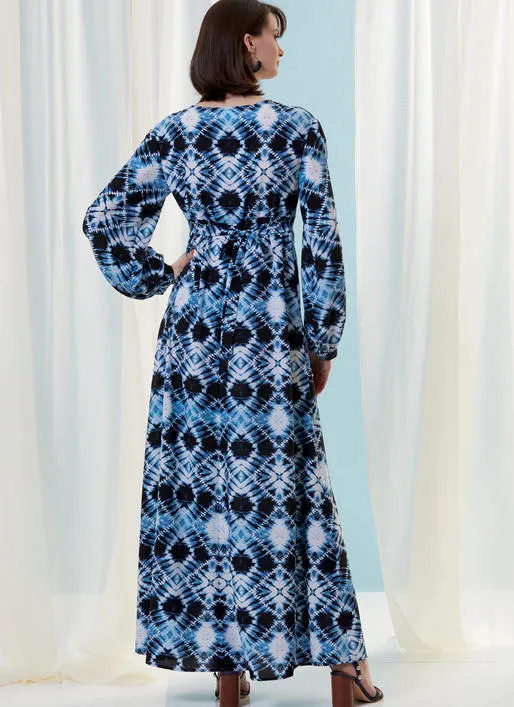 V9311 Misses' Dress (size: 6-8-10-12-14-16-18-20-22)